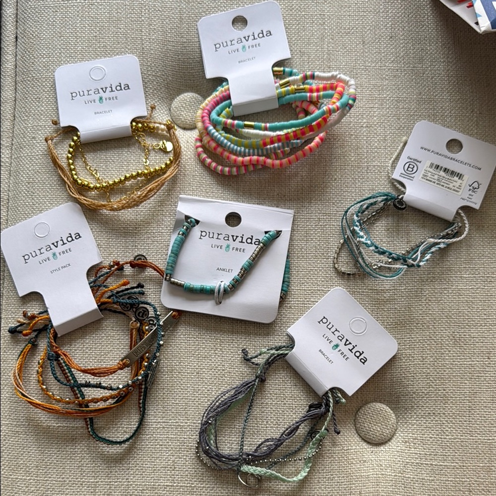 Pura Vida Colorful Bracelet Set